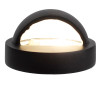 Cast Brass Eyebrow Directional Step Light (shown in black)