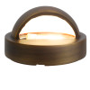 Cast Brass Eyebrow Directional Step Light (shown in bronze)