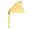 Shown in Raw Brass