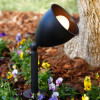 Adjustable Open Face Brass Spotlight PSD333 (shown in black)