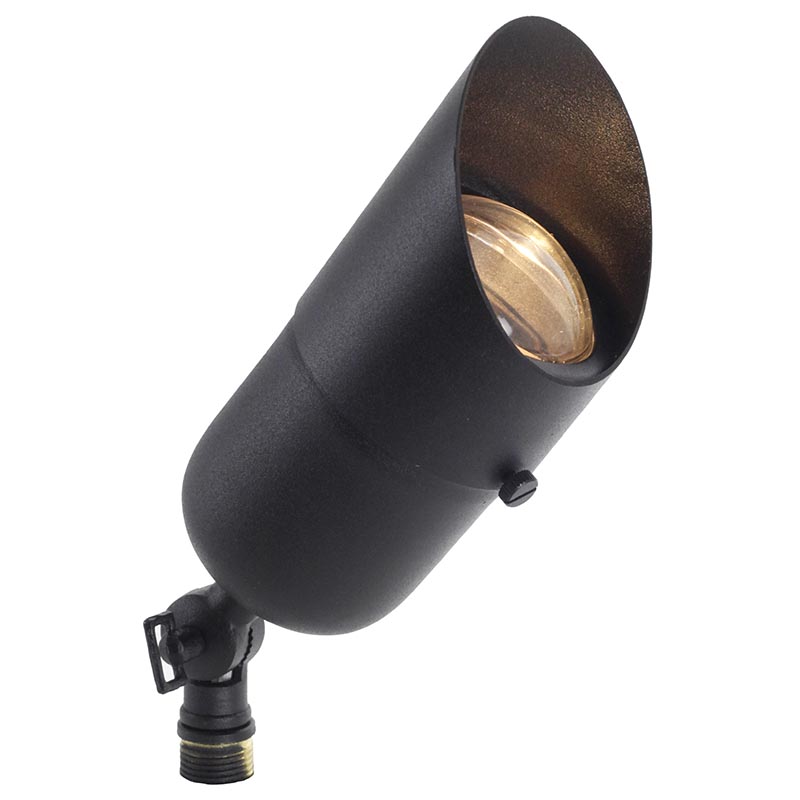 Brass Spotlight with Angle Shield PSDX2101U Convex Glass Lens Brass Spotlight with Angle Shield PSDX2101U Convex Glass Lens