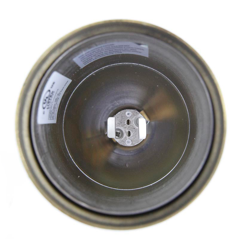 Brass Spotlight with Angle Shield PSDX2101U Socket Brass Spotlight with Angle Shield PSDX2101U Socket