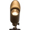 Premium Brass Spotlight PSGALD12 Face View (shown in bronze)