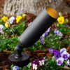 Premium Brass Spotlight PSGSFLD12 In Scene (shown in black)