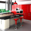 Kitchen Island Lighting (Red)