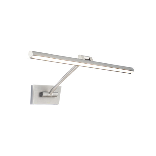 120-277V Slim-Profile LED Picture Light 25-Inch in Brushed Nickel