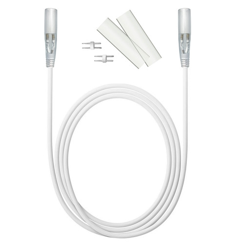 6 Foot Rope Light Jumper w/ Heat Shrinks and Power Connectors Main