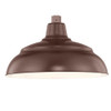 120V R Series Outdoor Farmhouse Style Wide Dome Gooseneck Light Fixture