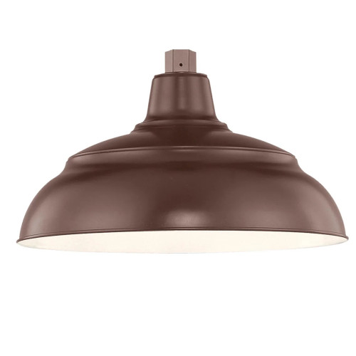 120V R Series Outdoor Farmhouse Style Wide Dome Gooseneck Light Fixture