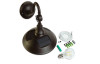 Vintage Solar LED Barn Light Assembly