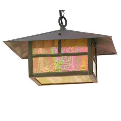 Large Solid Brass Hanging Light SL-12-LG-BRS