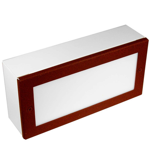 4" X 8" Configuration: Shown in Rust