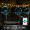 Lumineer Smart Solar Post Cap In-Scene Diagram 5