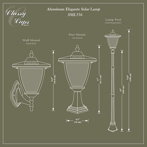 Eleganté Light Dimensions Eleganté Light Dimensions Example