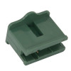 Female Inline Socket Green Back