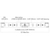 24V High Output LED Tape Light Dimensions