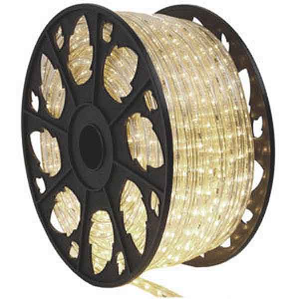 Energy Efficient Warm White LED Rope Light