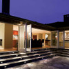 120V Flush Wall Mounted Step & Deck Light in Scene 1