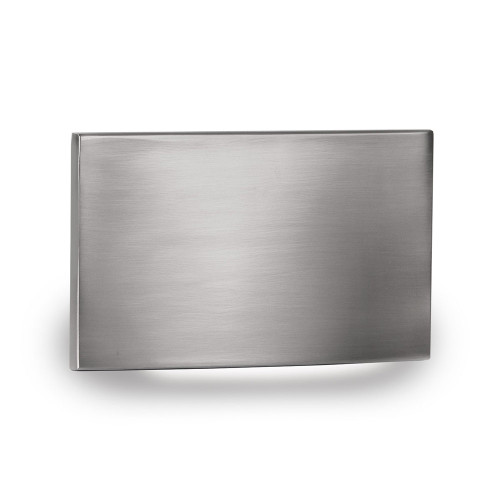 120V Die Cast Aluminum Wall Step & Deck Light in Brushed Nickel