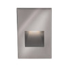 120V LED Architectural Step & Deck Wall Light in Stainless Steel