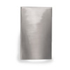 120V LED Sleek Vertical Step & Deck Light in Brushed Nickel