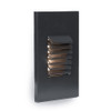 120V Aluminum LED Step & Deck Light in Black