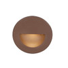 120V LED Round Step & Deck Light in Bronze