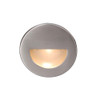 120V LED Round Step & Deck Light in Brushed Nickel