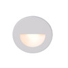 120V LED Round Step & Deck Light in White