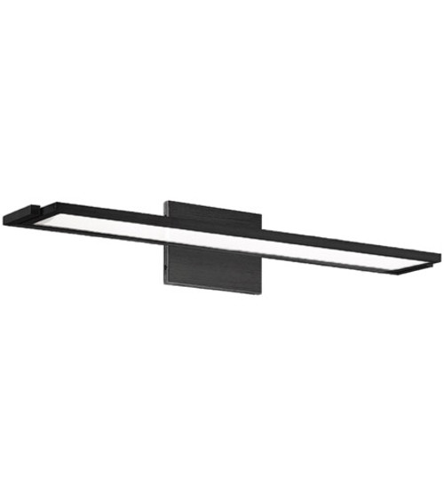  120V Ultra-Thin LED Black 24-Inch Wall Sconce Main
