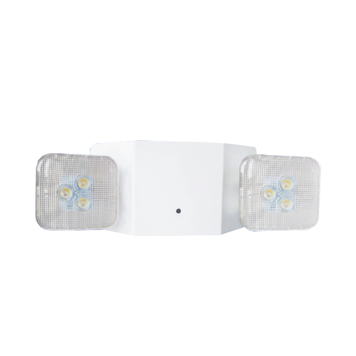 120/277V Adjustable Thermoplastic LED Emergency Light with Battery Reserve - Damp Location - CE20-LED-W