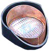 In Ground Composite/Copper Well Light PG499 (above grade view)