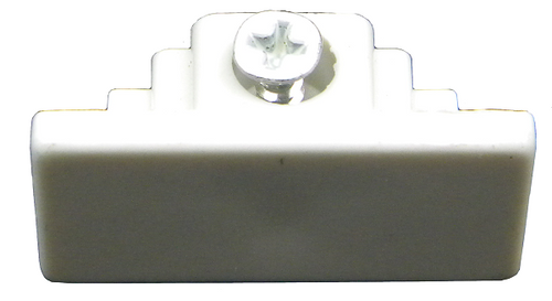 Track End Cap TA-177 White